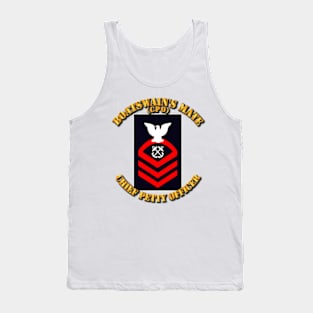 Navy - CPO - Blue - Red with Txt Tank Top